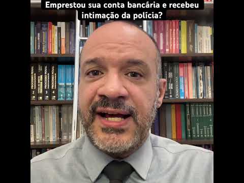 Conta bancária não se empresta. Não vire um “laranja”