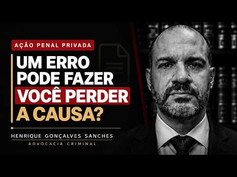 AÇÃO PENAL PRIVADA: o erro com as custas que pode fazer você perder a causa